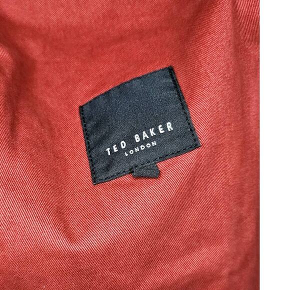Ted Baker London mens red blazer coat - Picture 3 of 7